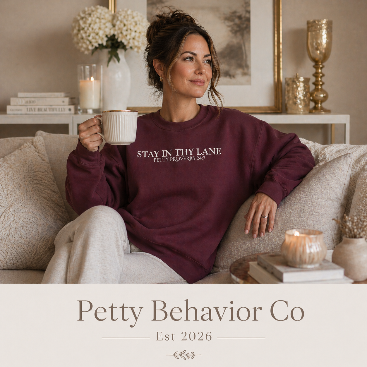 Stay in thy lane sweatshirt