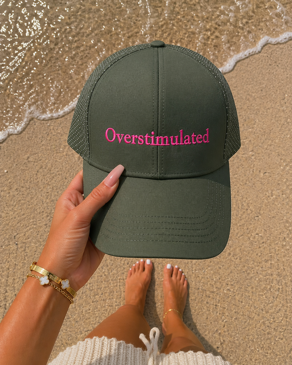 Overstimulated Trucker  Hat