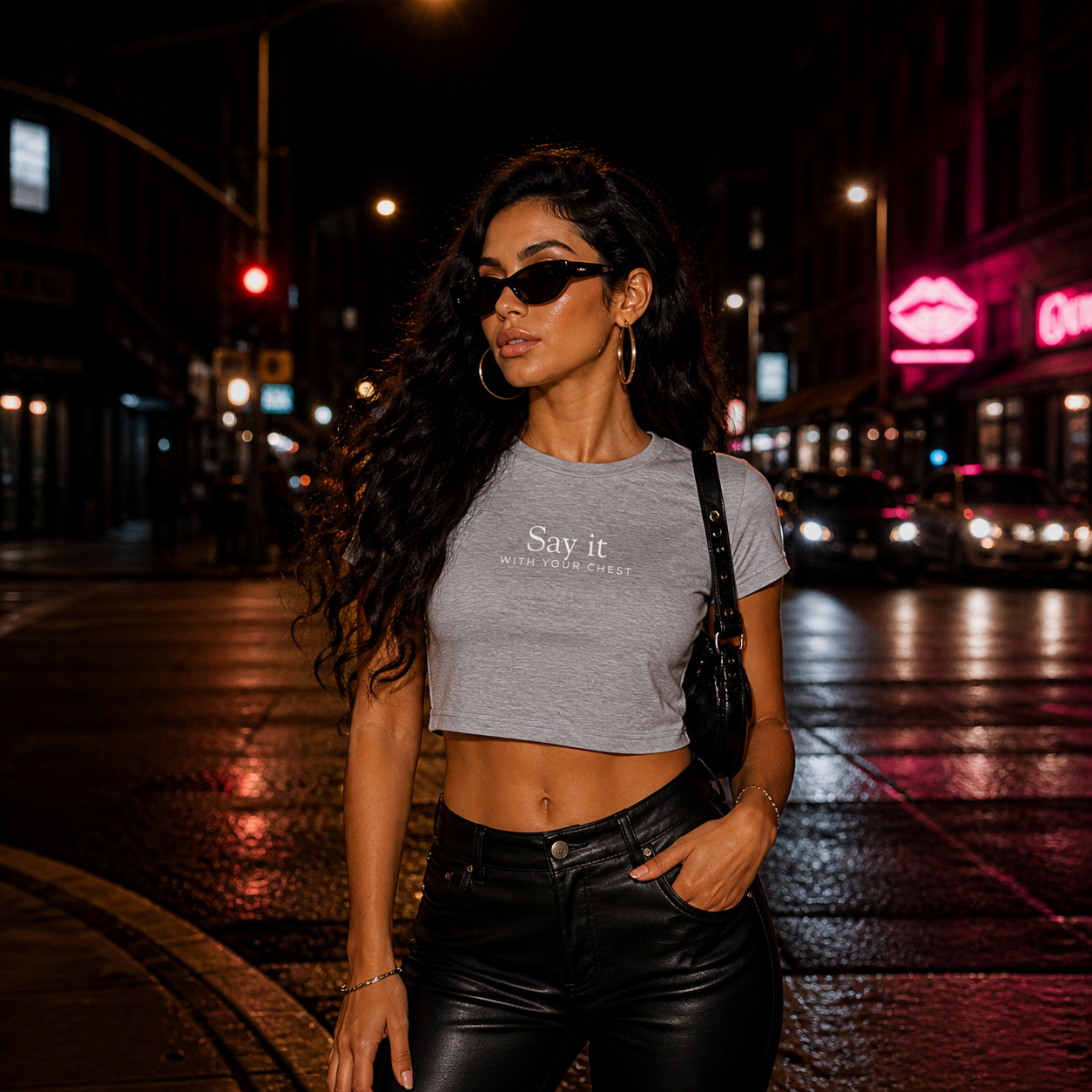 Say it with your chest crop