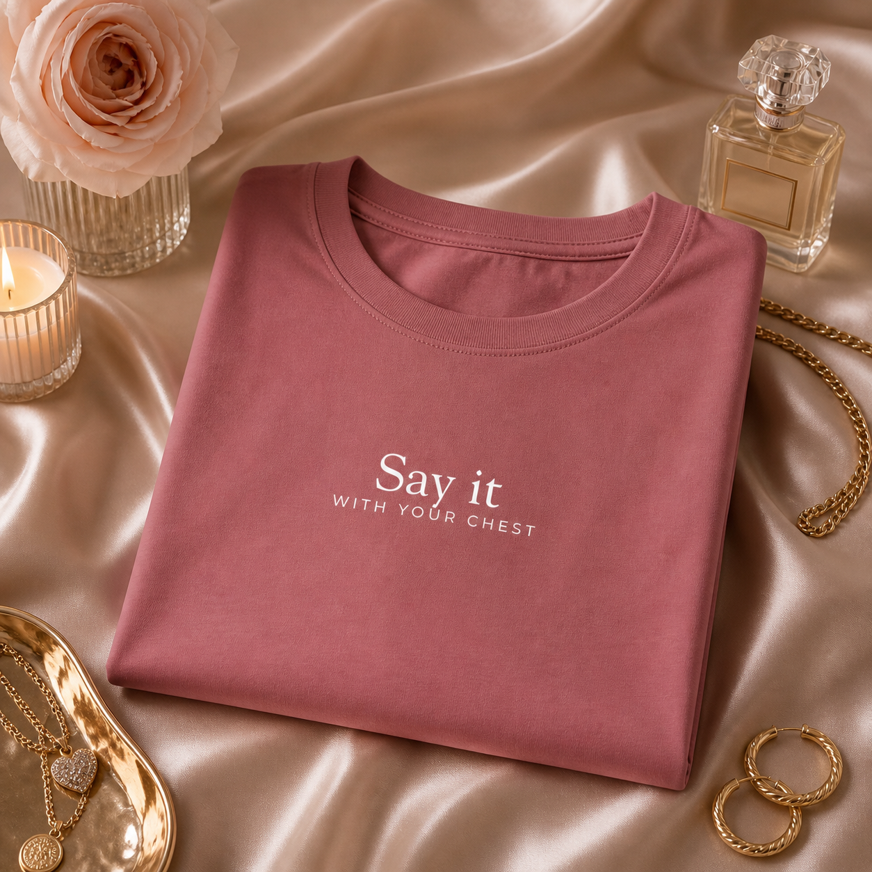 Say it with your chest crop