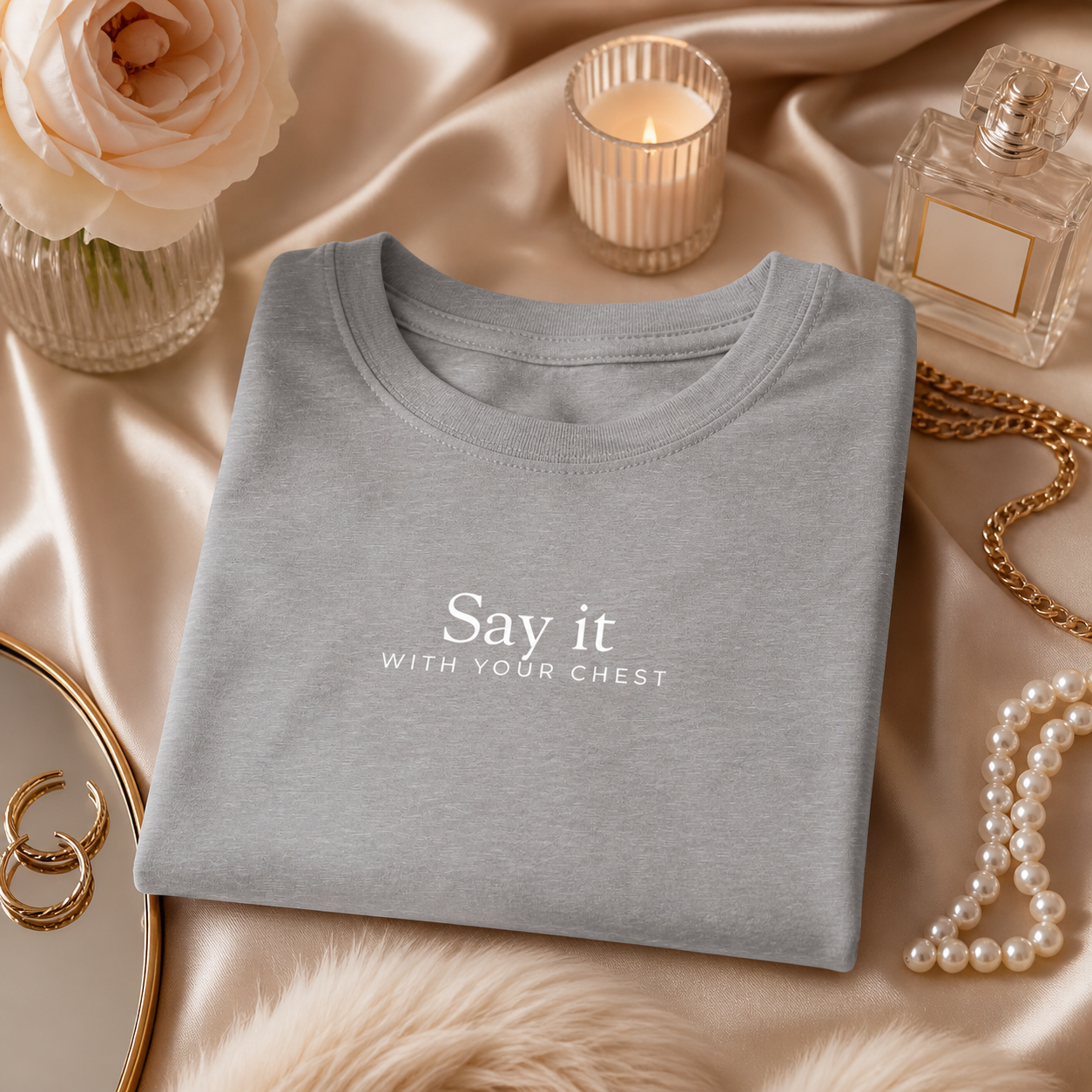 Say it with your chest crop