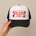 Blue Collar & Unbothered Trucker Hat