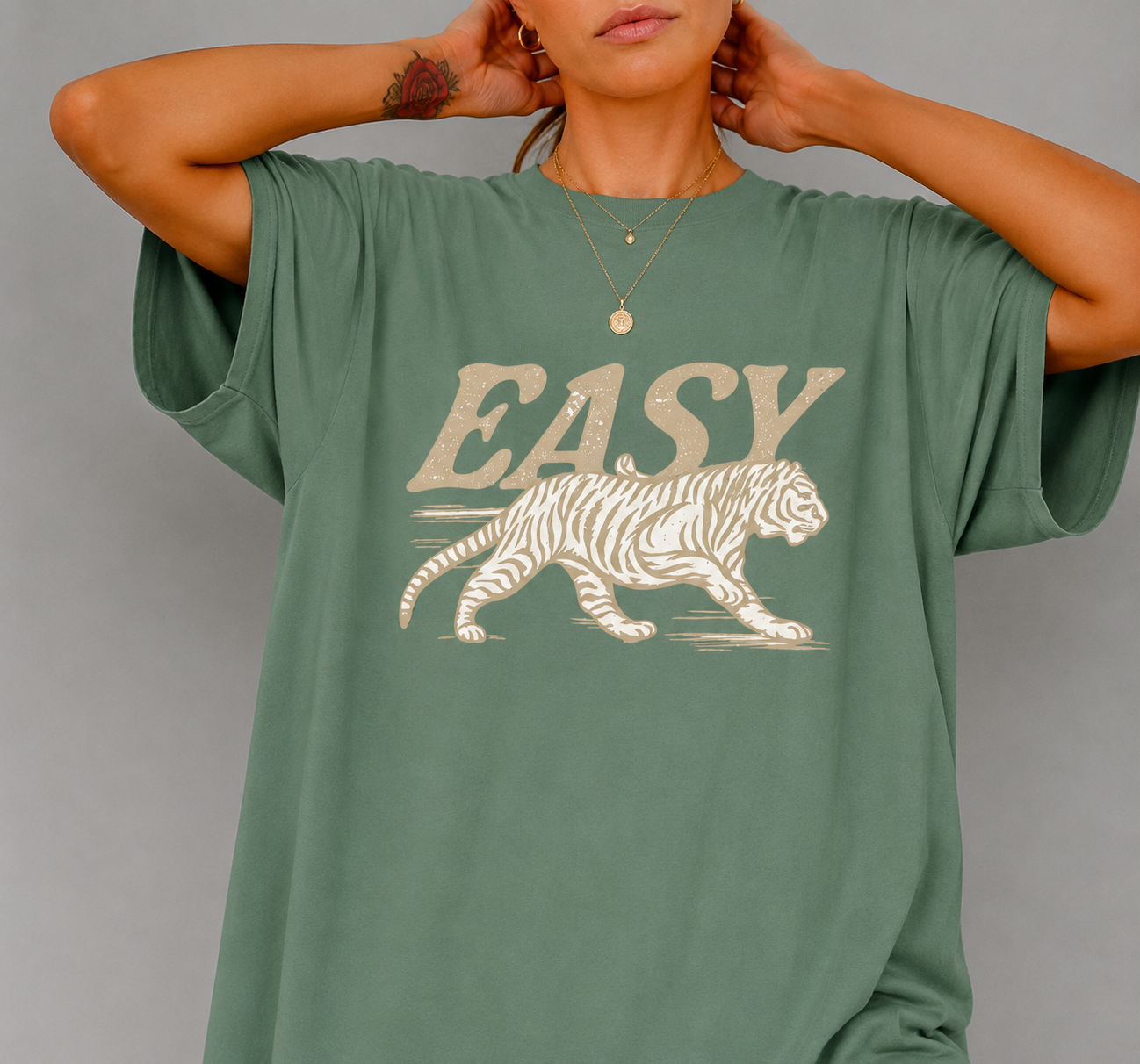 The Golden Hour Tiger Tee