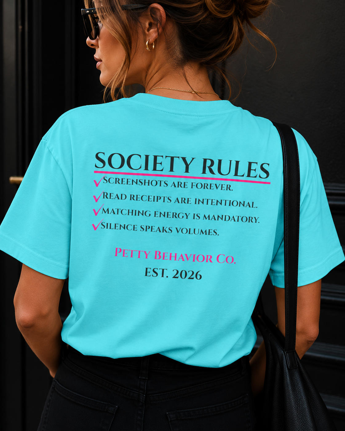 Society Rules Graphic Tee