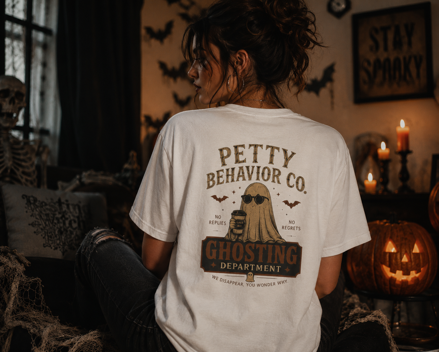 Petty Behavior Co. Ghosting Tee