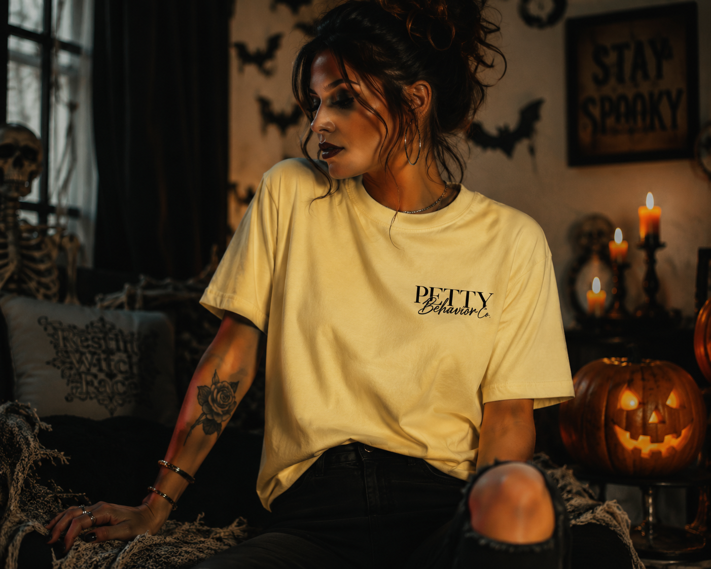 Petty Behavior Co. Ghosting Tee