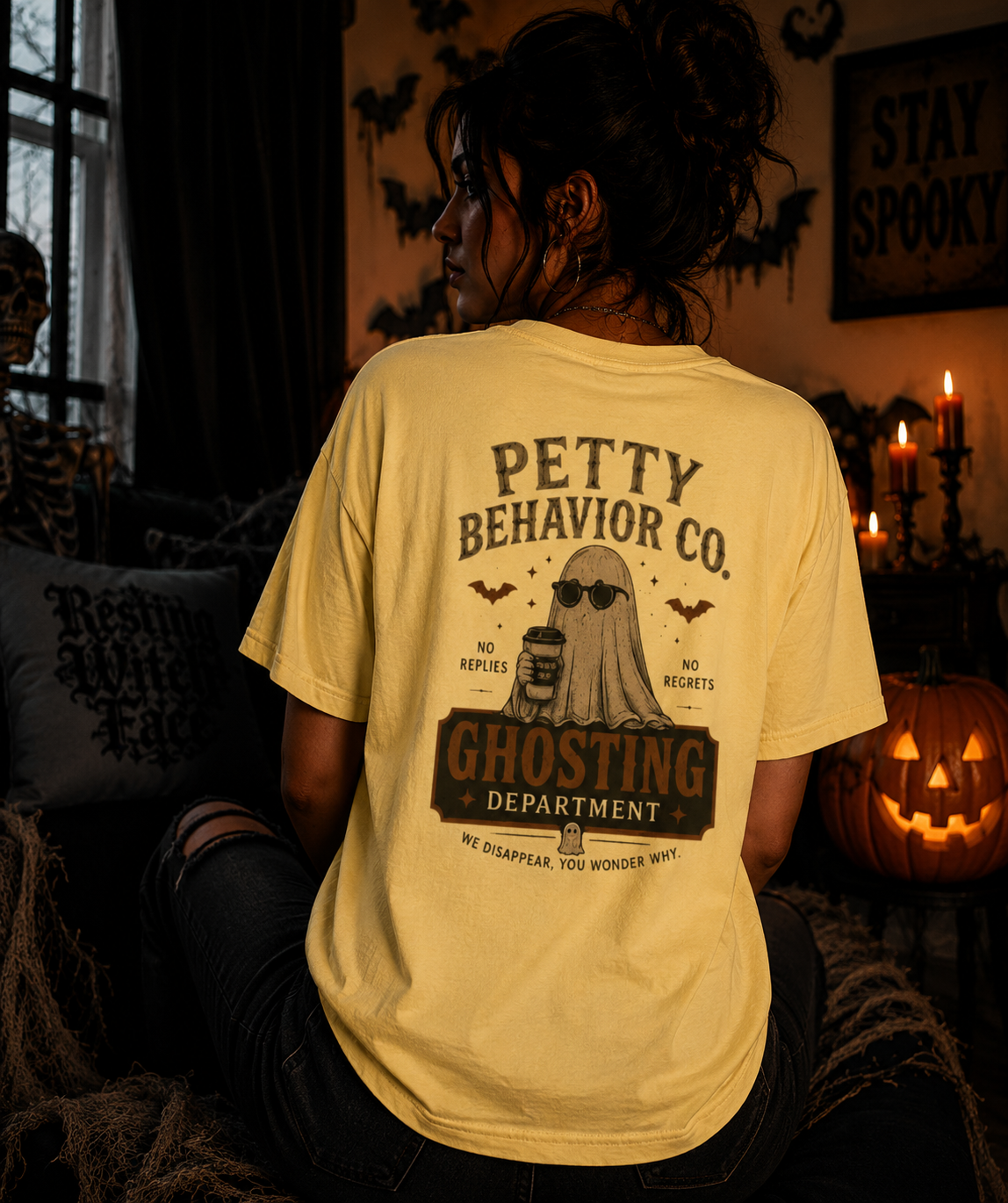 Petty Behavior Co. Ghosting Tee