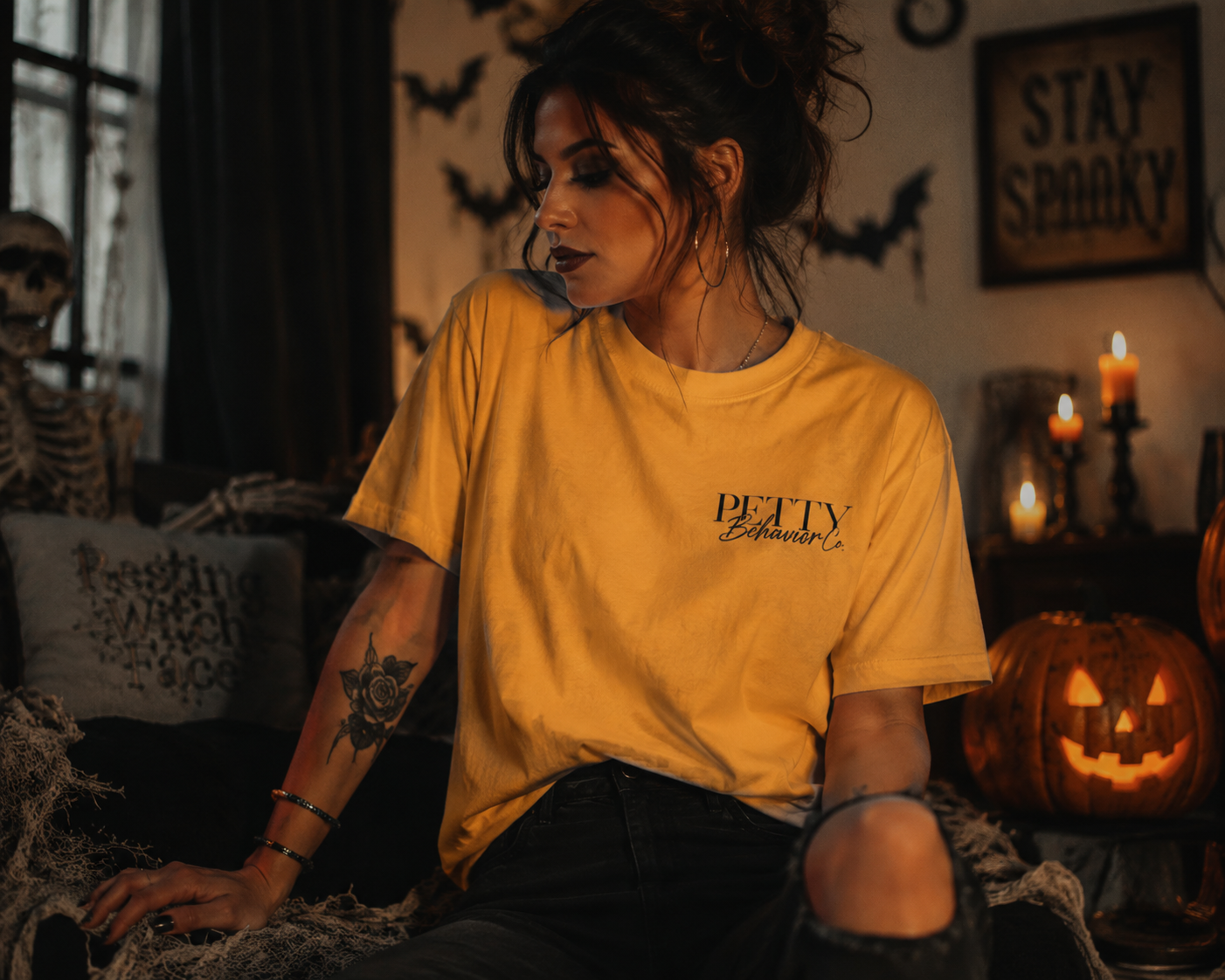 Petty Behavior Co. Ghosting Tee