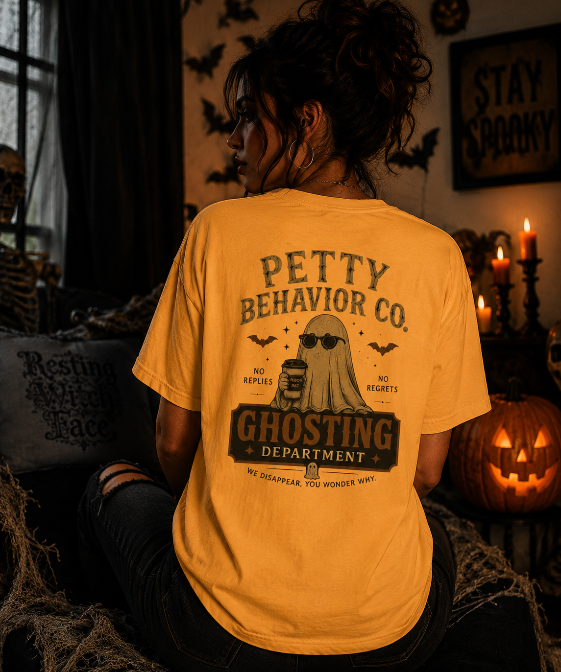 Petty Behavior Co. Ghosting Tee