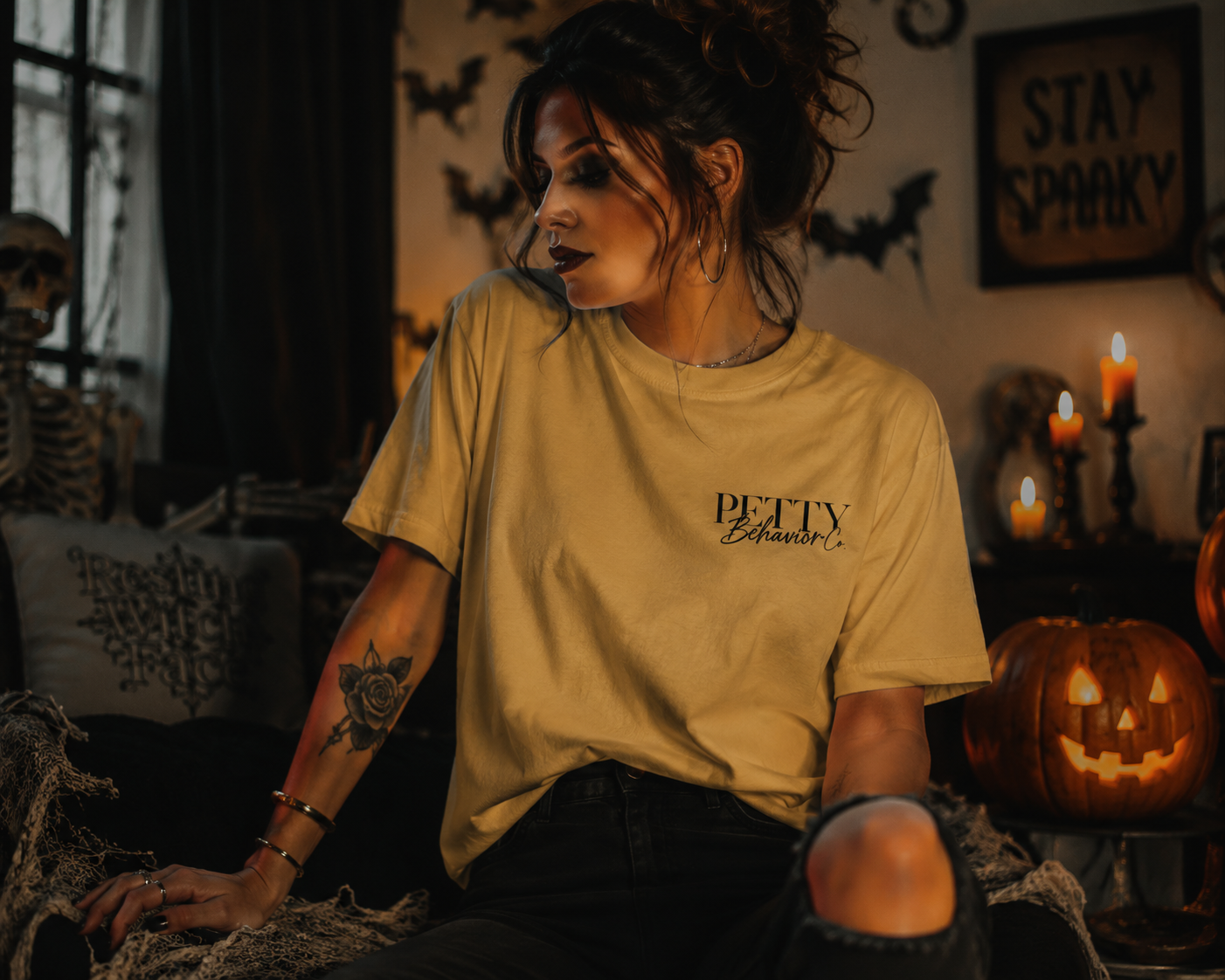 Petty Behavior Co. Ghosting Tee