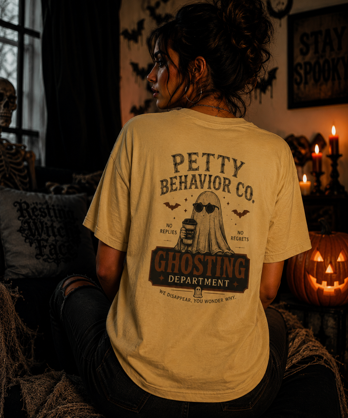Petty Behavior Co. Ghosting Tee