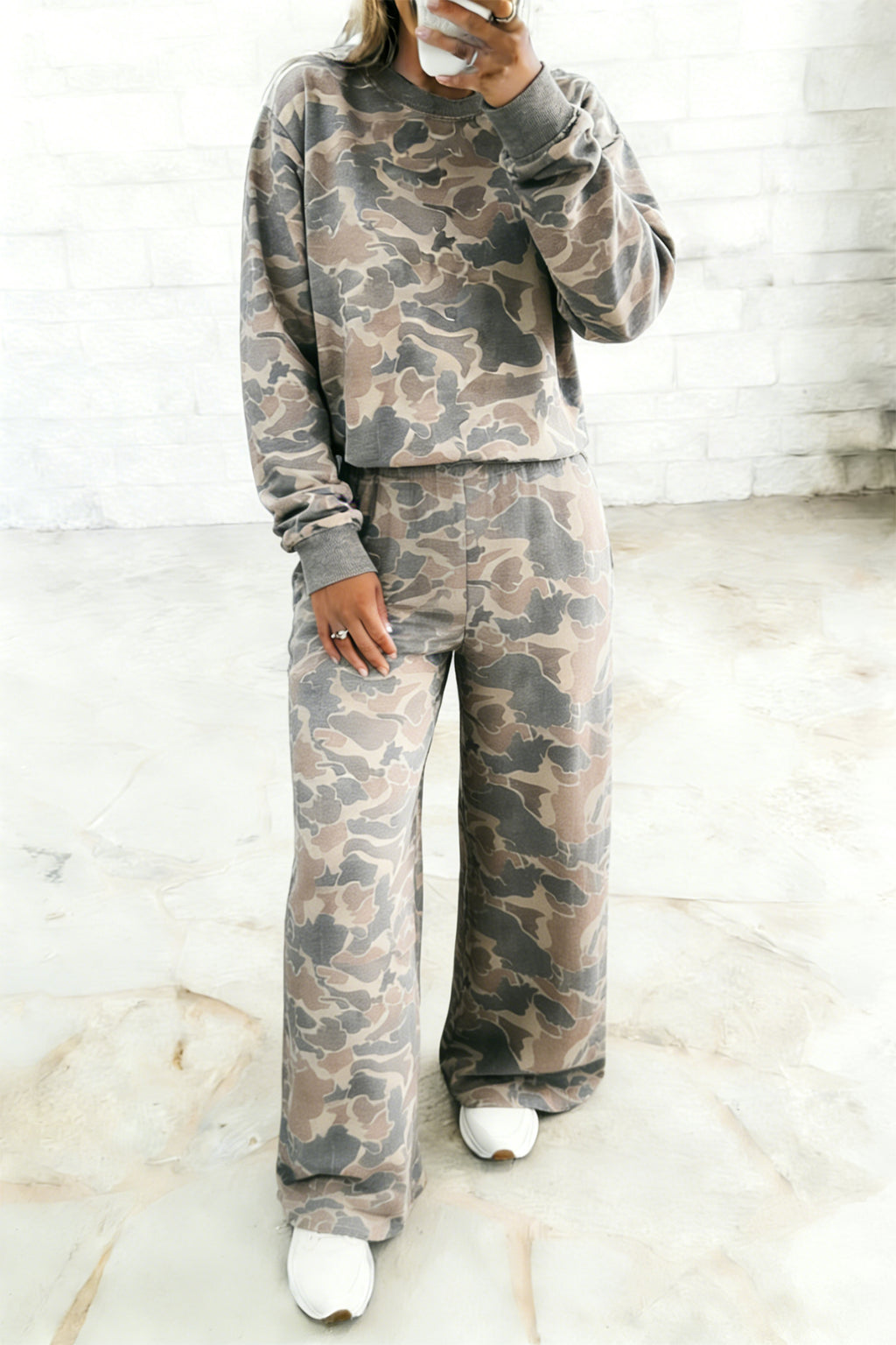 Multicolour  Camouflage Print Set