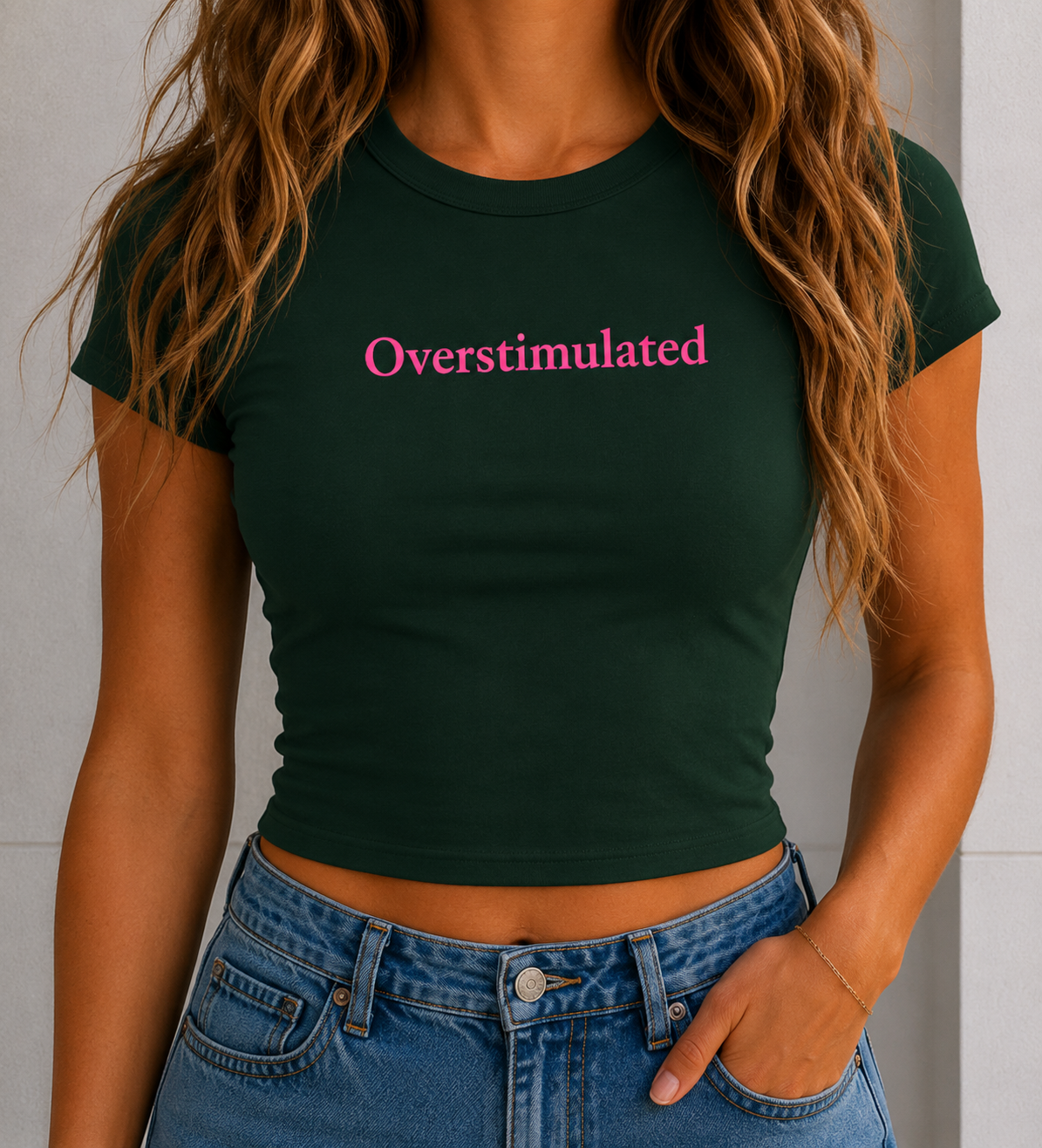 Overstimulated Baby Tee