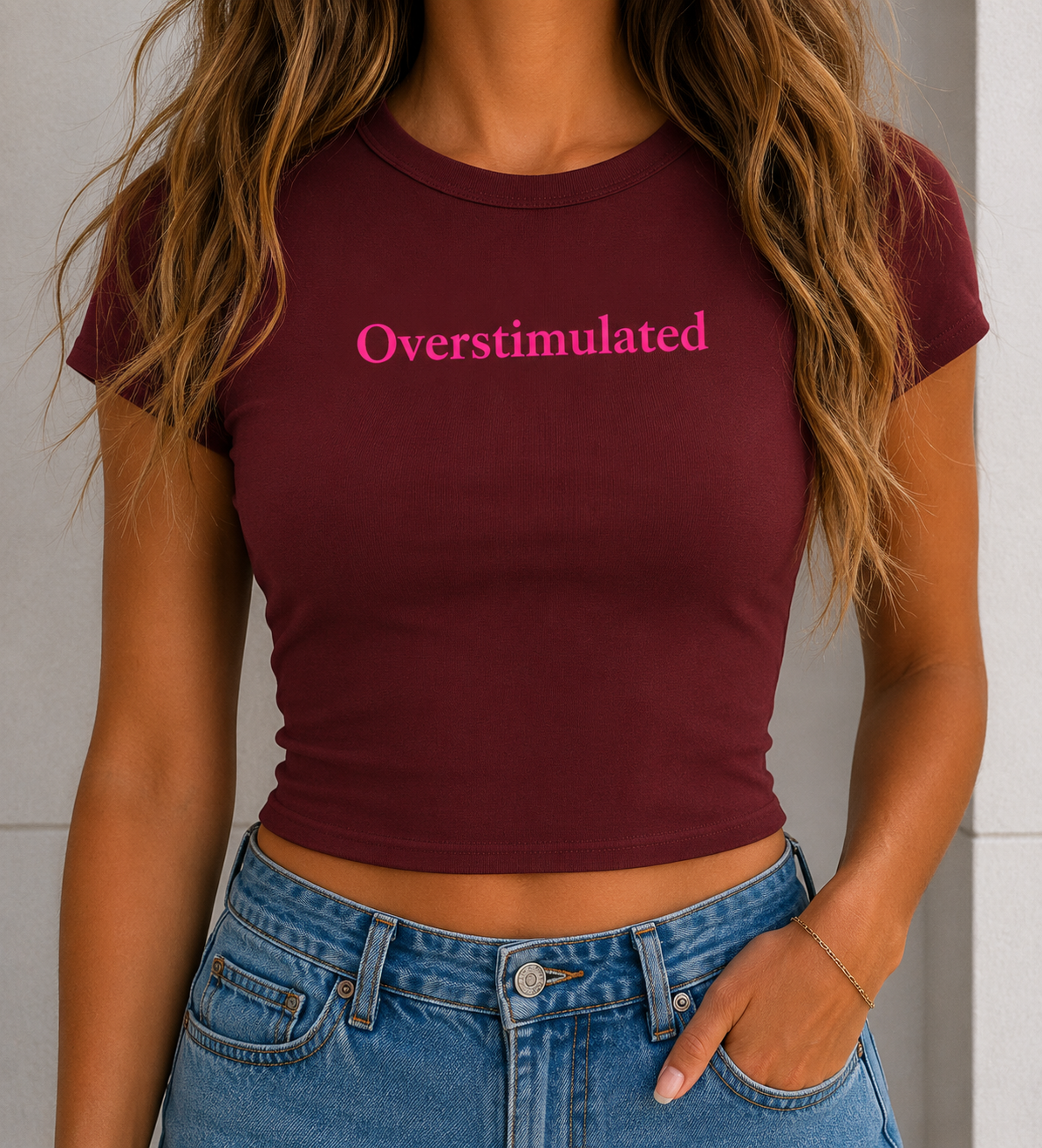 Overstimulated Baby Tee