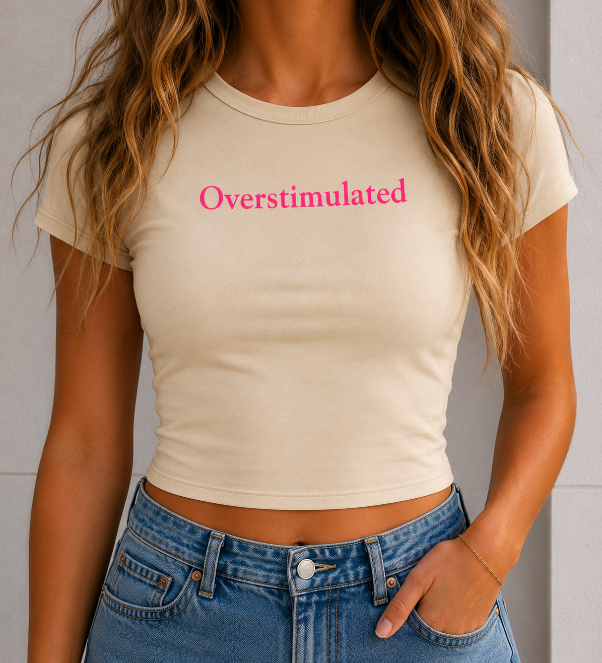 Overstimulated Baby Tee